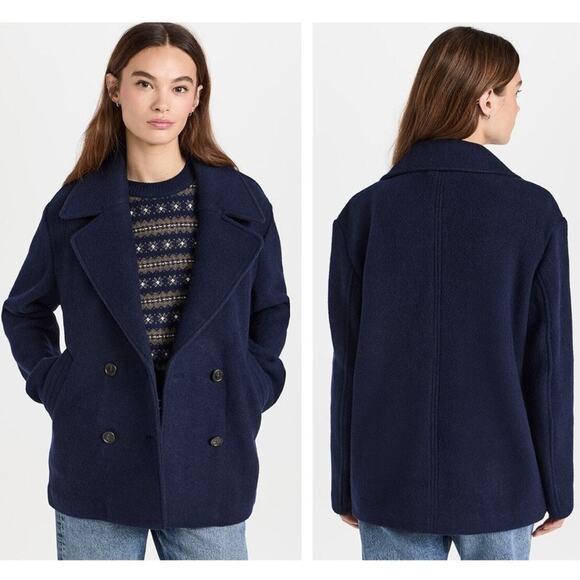 Faherty Atlantic Knit Peacoat Navy L - Picture 7 of 8